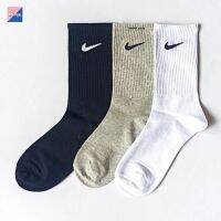 BA Crew Socks Basic Multi Colour Men Women Cotton Comfy Ribbed Breathable Hipster Stylish Streetwear Swoosh Stokin