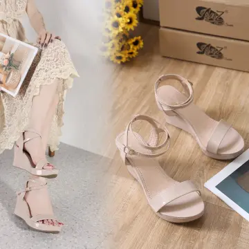 3 inch wedge sandals hot sale