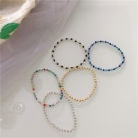 【CW】 Fashion And Color Beaded Small Design Personality Street Shot Temperament