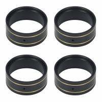 4PC 16G Brass 1.0 Inch Beadlock Wheel Rim Internal Weight Clamp Ring for Axial SCX24 AX24 1/24 RC Crawler Upgrade Accessories