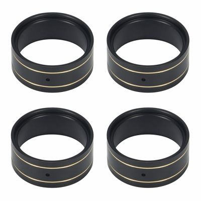 4PC 16G Brass 1.0 Inch Beadlock Wheel Rim Internal Weight Clamp Ring for Axial SCX24 AX24 1/24 RC Crawler Upgrade Parts