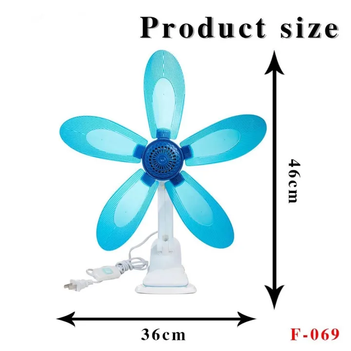 Fan Big Size 5 Blades Clip Fan Table Clip Fan Electric Fan Lazada PH