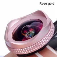 16mm 4K Super Wide Angle Macro Phone Lens 2 in 1 15X Distortionless HD Universal Clip Camera Lens Kit For iphone Android Lens