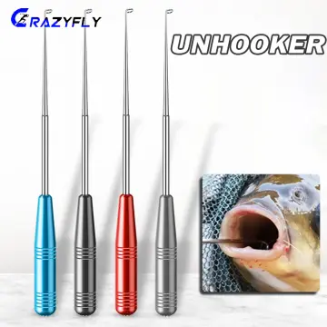 Crazyfly Stainless Steel Easy Fish Hook Remover Safety Fishing