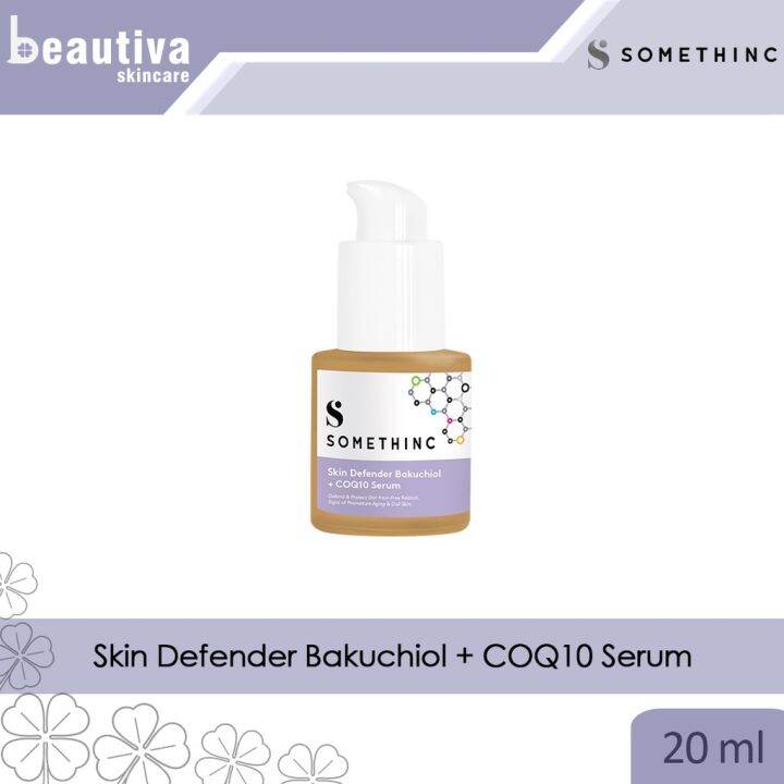 Somethinc Skin Defender Bakuchiol Coq Serum Menetralkan Radikal Bebas Lazada Indonesia