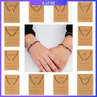 COD SDGREYRTYT Twelve Constellation Black Rope Bracelet Free Adjustable Moderate Tightness 2023【BESLA】