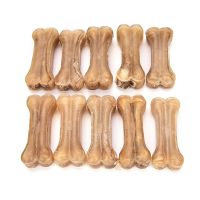 Dog Teething Stick Chew Toy Molar Teeth Clean Stick Food Cowhide Leather Bone Crystal Leather Pressing Bone Dogs Accessories Toys