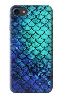 เคสมือถือ iPhone 7/8 SE 2020 2022 ลายเกล็ดนางเงือก ทะเลสีฟ้า Green Mermaid Fish Scale Case For iPhone 7/8 SE 2020 2022