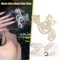 Fashion Note Butterfly Hair Clip Female Temperament Grab Elegant Coiffure Clip P1G4