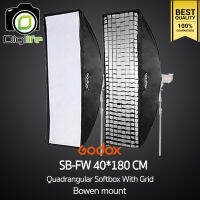 Godox Softbox SB-FW 40*180 cm. With Grid  [ Bowen Mount ] วิดีโอรีวิว , Live , ถ่ายรูปติบัตร , สตูดิโอ