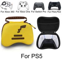 Gamepad Storage Bag for PS5 PS4 Switch Pro Controller Waterproof Handbag Portable Hard Case for Sony PlayStation 5 Accessories Cases Covers