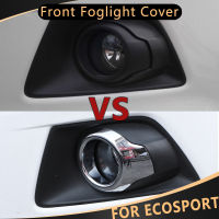 2Pcs ABS Chrome Car Front Fog Light Lamp Cover Decoration Trim Sticker For Ford 2013 2014 2015 2016 2017 Accessories