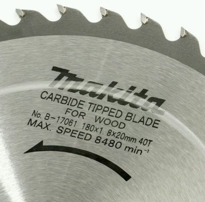 makita-saw-blade-for-wood-ใบเลื่อยวงเดือน-ตัดไม้-180mm-7-x40t-makita-part-no-b-17061-จากตัวแทนจำหน่าย