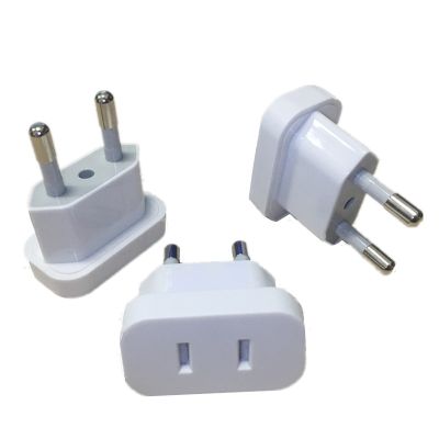 ✿ 1pcs Power Plug Adapter US To EU Euro Europe Plug Power Plug Converter Travel Adapter US to EU Adapter Electrical Socket