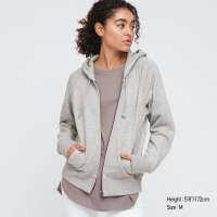 Women Sweat Zipped Hoodie Can Be Slipped On Easily Design Details Create A Stylish Look Versatile And Popular Casual Wear