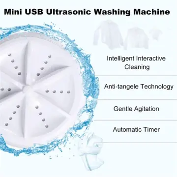 Ultrasonic Portable Washing Machine - Best Price in Singapore - Feb 2024