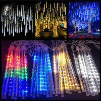 30ซม./50ซม. กันน้ำ LED ฝนดาวตกไฟ Falling String ไฟสำหรับกลางแจ้ง Home Garden งานแต่งงาน Holiday