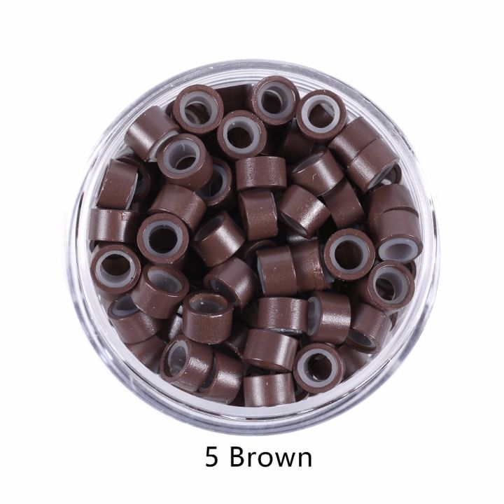 1000pcs-5mm-micro-ring-beads-silicone-bead-link-microring-for-feather-hair-extension-tools-3-bark-brown-9-colors-optional-adhesives-tape