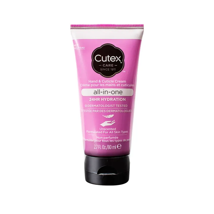Cutex AllInOne 24Hr Hydration Hand And Cuticle Cream Unscented 80ml Lazada PH