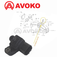 Manifold Absolute Pressure Sensor สำหรับ2011-2019 Subaru BRZ Impreza Legacy Forester Outback XV 1.6 I 2.0 I 2.5 I 22627AA510