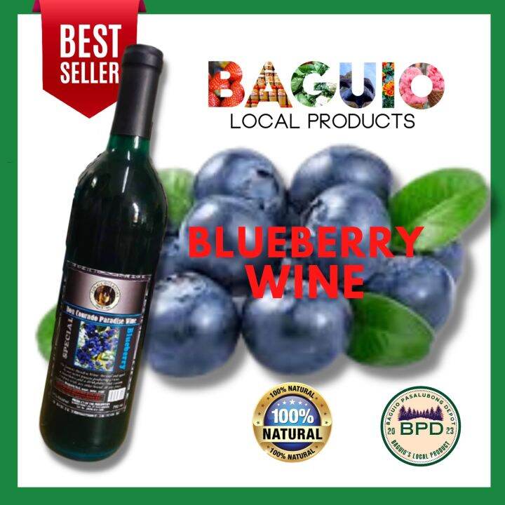 BAGUIO PASALUBONG DEPOT BLUEBERRY WINE DON CONRADO HERBAL WINE