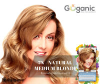 7N-MEDIUM BLONDE ยาย้อมผมออร์แกนิค นำเข้าจากอังกฤษ ทำเองได้ที่บ้าน ปิดผมขาวได้ถาวร Tints of Nature Permanent Hair colour