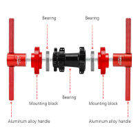 จักรยานเสือภูเขาล้อ Hub แบริ่งแบบคงที่กดในเครื่องมือจักรยานดอกไม้กลอง BB แบริ่งสากลการติดตั้งชุดเครื่องมือซ่อมแซม