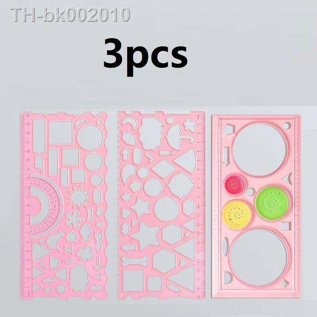 multi-shaped-plastic-ruler-painting-drawing-template-oval-geometric-template-curve-pattern-ruler-stationery-office-supplies