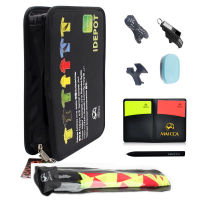 MAICCA Soccer Referee Bag Professional Football Referee Flag Toolkit Sports Wallet Cards Whistle Equipment