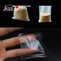 JIGEECARP 500PCS PVA Bags Carp Fishing Fast Dissolving Non Residue Coarse Fishing Tackle Carps Bait Bags 5x10 7x10 7x15 8x12