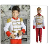 2022 Kids Prince Charming Cosplay Costume for Little boy Child Clothes Set for Role Play Halloween Christmas Birthday Party Wear