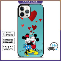 Mickeys And Minnies Mouse Hug Phone Case for iPhone 14 Pro Max / iPhone 13 Pro Max / iPhone 12 Pro Max / XS Max / Samsung Galaxy Note 10 Plus / S22 Ultra / S21 Plus Anti-fall Protective Case Cover
