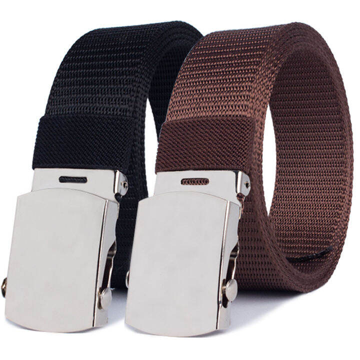 Military style canvas on sale belts