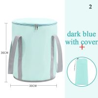 30 * 36cm 20 * Sink Washing Bag Car Washing Bucket Portable Outdoor Travel Folding Bucket Multi-functional Folding Bucket