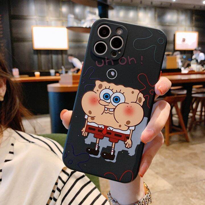 spongebob-amp-patrickstar-redmi-10-9t-9a-9c-9-note-10-9-8-pro-9t-xiaomi-poco-m3-pro-x3-nfc-mi-11-lite-10t-pro-side-stripe-casing-anime-silicone-soft-cover