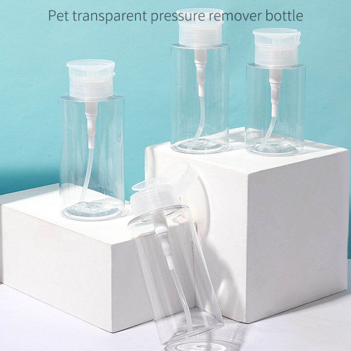 BEAUTYBIGBANG Remover Pump Dispenser Remover Bottles Empty Plastic