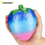 Big Size Squishy Fidget Toys Stress Ball Jumbo Galaxy Strawberry Big