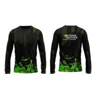 [In stock] 2023 design Northzone Sportshub Racing (Black Green) Concept Longsleeve Full Sublimation Motorcycle Jersey Long Sleeve ，Contact the seller for personalized customization of the name