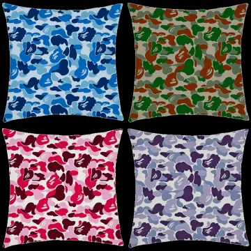 Bape Camouflage Square Pillowcase Cushion Cover Creative Zipper Home  Decorative Throw Pillow Case Home Nordic 45*45cm - AliExpress