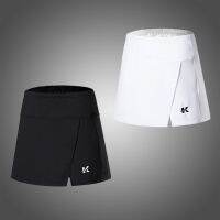 ☏ Badminton short skirt quick-drying breathable womens summer running sports casual white tennis anti-skid culottes