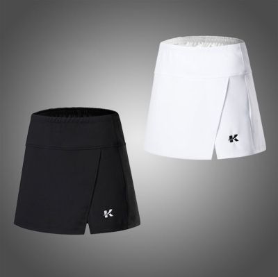 ☏ Badminton short skirt quick-drying breathable womens summer running sports casual white tennis anti-skid culottes