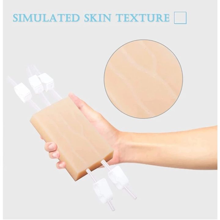 y-tube-intravenous-injection-practice-model-skin-injection-training-pad-silicone-practice-pad-medical-teaching-mold