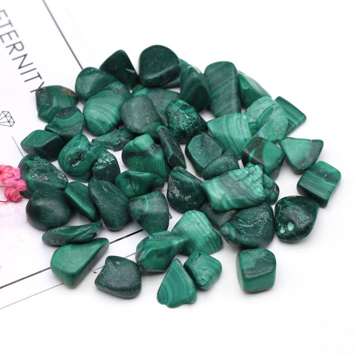 cw-100g-gravel-decoration-irregular-malachite-beads-pot-ornament-accessory