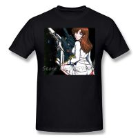 คุณภาพสูงชายเสื้อผ้า O-Neck 100 Cotton Lisa Pinup กราฟิกเสื้อยืด Macross UN Spacy Zentradi Mecha Anime แขนสั้น