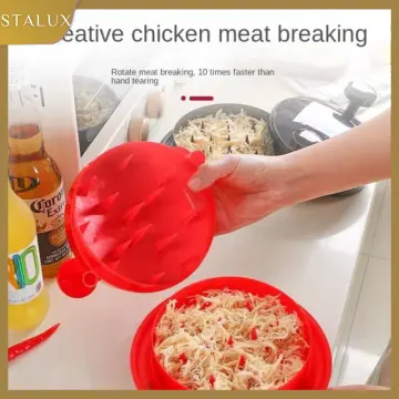 Hot Sale Chicken Chopper Shred Machine Rotating Manual Meat Chopper  Slip-resistant Base Suitable for Pulling Pork Beef Kitchen - AliExpress