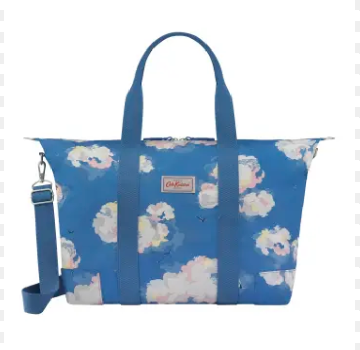 CATH KIDSTON Foldaway Overnight Bag CLOUDS (BLUE) (Authentic) Lazada PH