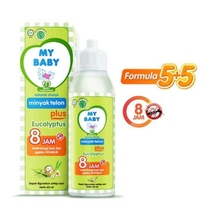 My Baby Minyak Telon Plus Eucalyptus Jam Ml Lazada Indonesia