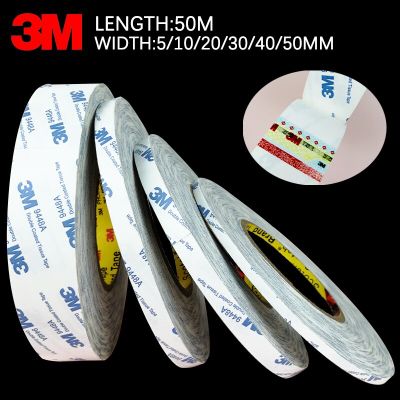 3M 9448A 5-50mm*50 Meters Double Sided Adhesive Tape Ultra Thin & Slim for Mobile Phone Screen LCD Display Digitizer Repair