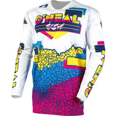 Pro Oneal JERSEY Dirt BIKE เสื้อนักขี่ Motocross เสื้อลายรถแข่งรถจักรยานยนต์ Downhill Racewear MTB MX ATV เสื้อใส่ปั่นจักรยานปิดแผนที่ ENDURO JERSEY สบายขี่เครื่องแต่งกาย