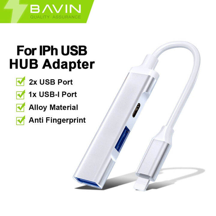 [GK] BAVIN I1 3 in 1 Aluminum iPh Connector for Phone / Pad / USB OTG ...